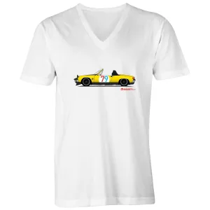 914 Porsche Mens V-Neck Tee