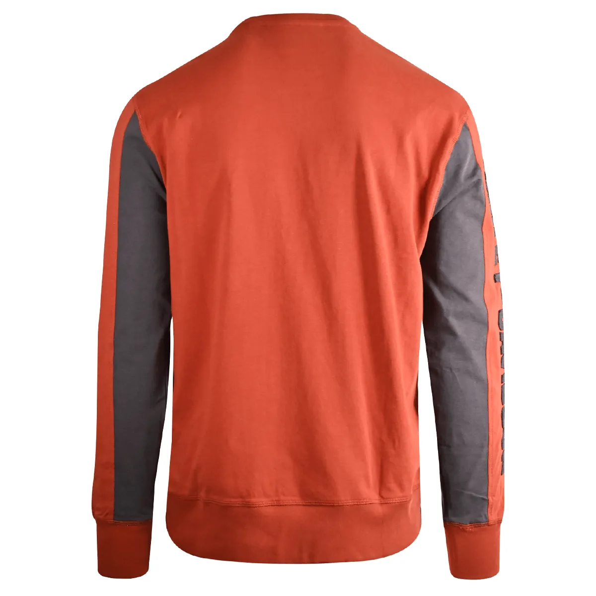 Branded  T-Shirt Red Orange Copperblock Thick L/S (S23)