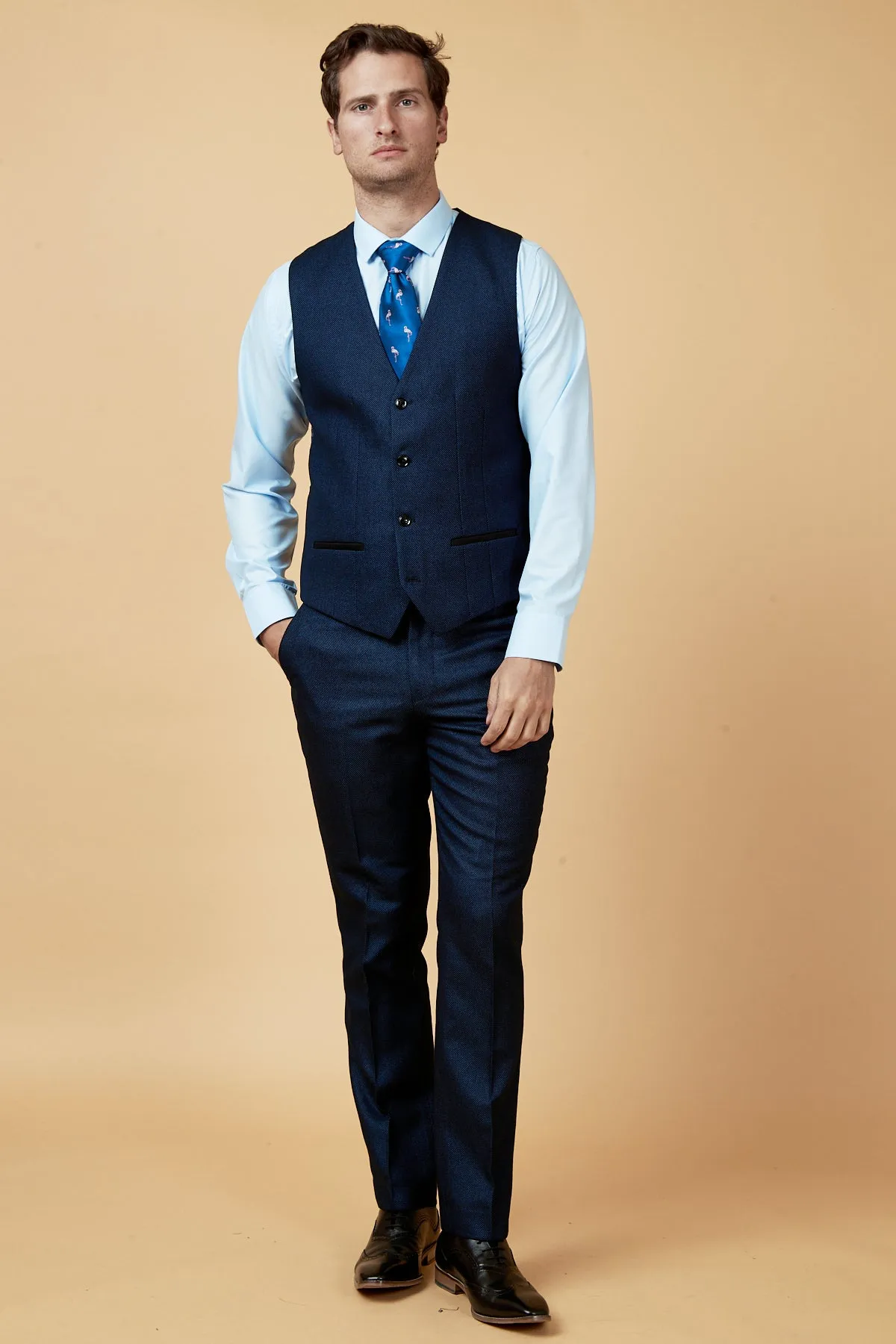 CALLUM - Blue Three Piece Suit