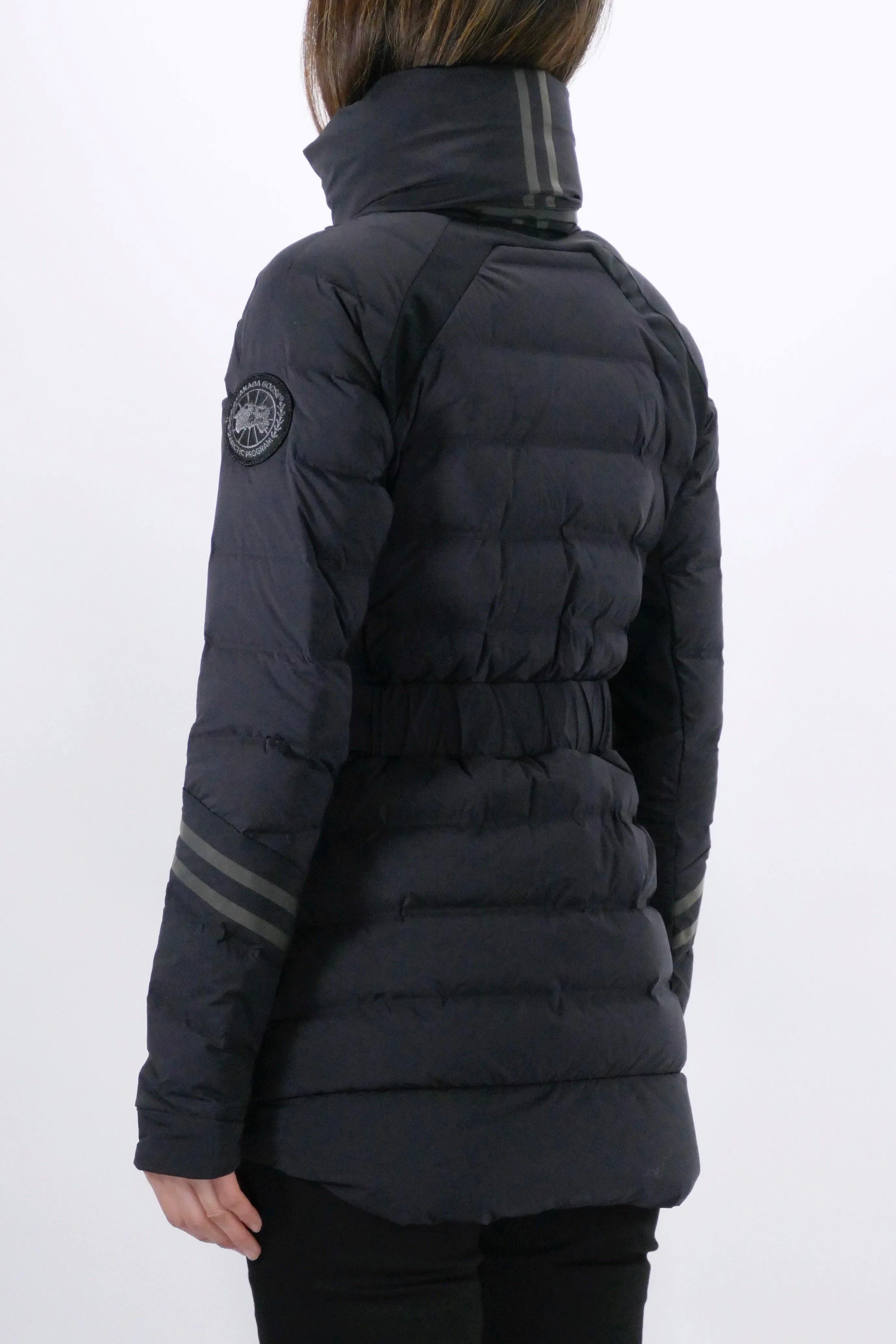 Canada Goose Womens Lite Jacket Hybridge CW Black Label - Black