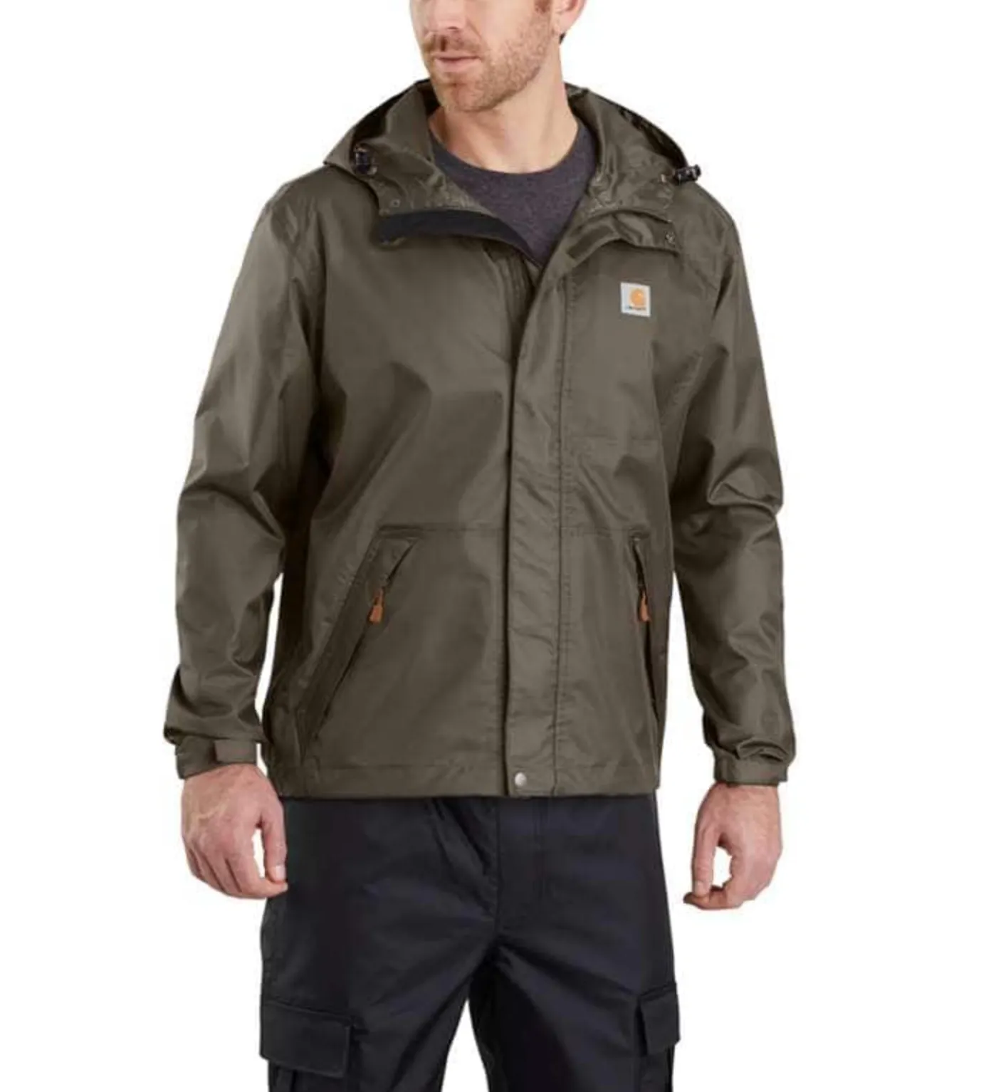 Carhartt Men's Storm Defender® Midweight Waterproof Rain Jacket