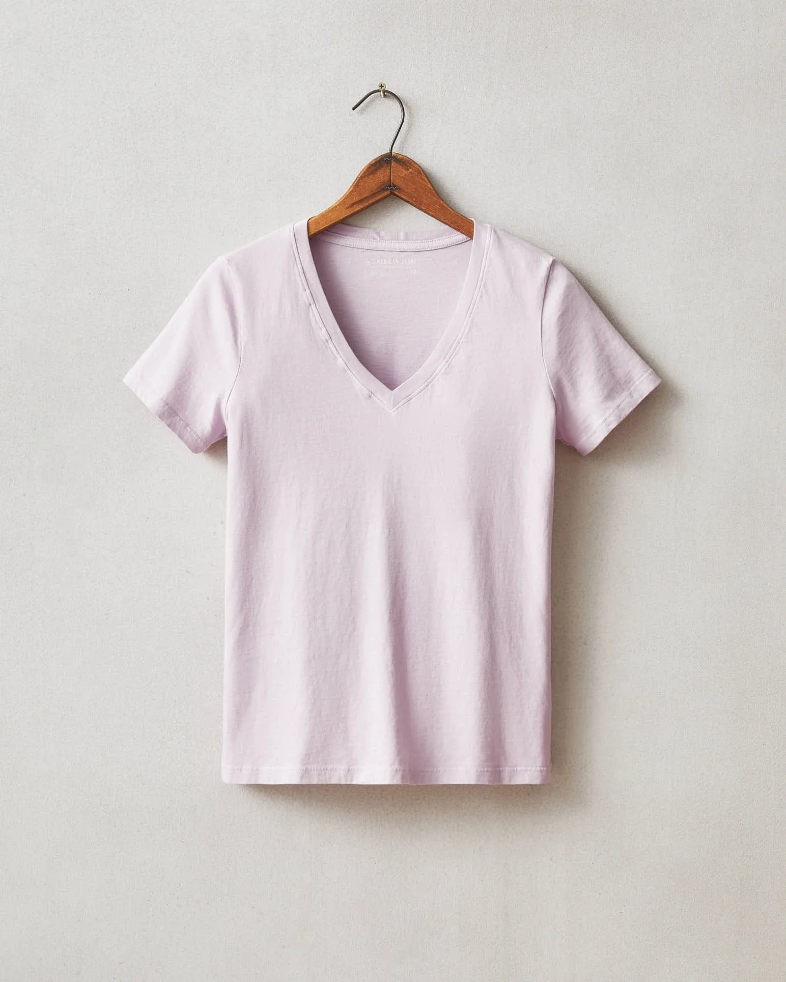 Classic Cotton V-Neck Tee - Keepsake Lilac