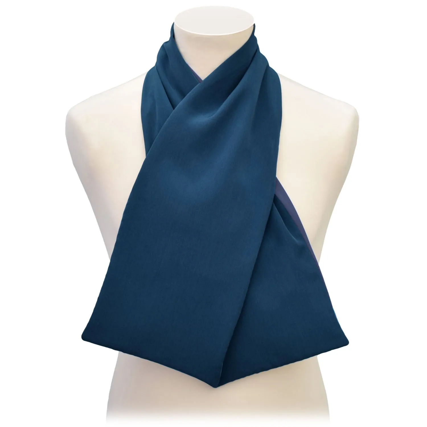 Cross Scarf Clothes Protector - Navy Blue - VAT Free