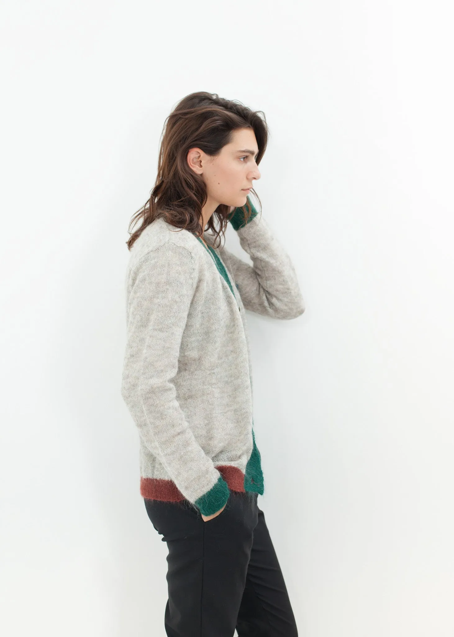 Deskle Cardigan in Heather -UEB