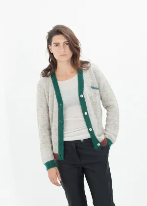 Deskle Cardigan in Heather -UEB