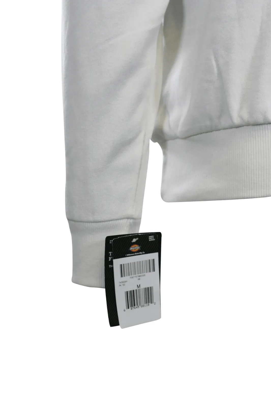 Dickies Men's White Jacket Thermal Lined Fleece (S01)