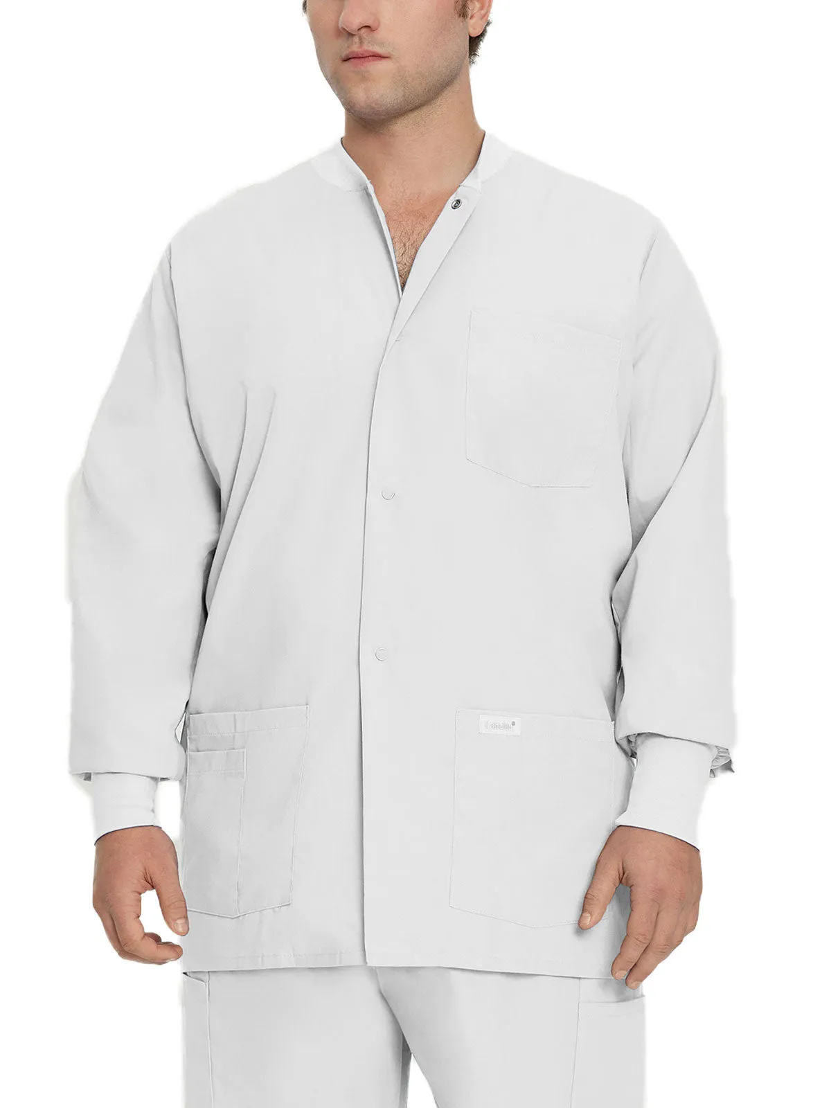 Essentials - Men's Warm-Up Scrub Jacket (1)