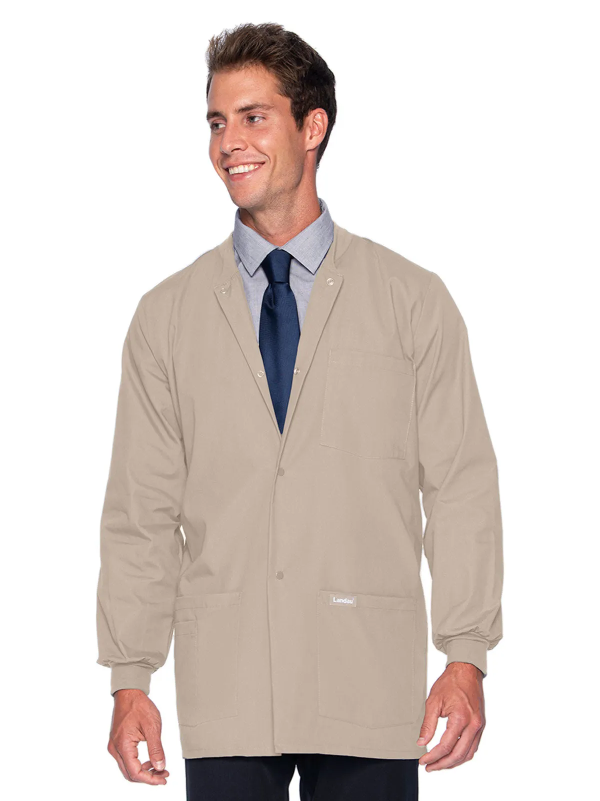 Essentials - Men's Warm-Up Scrub Jacket (1)