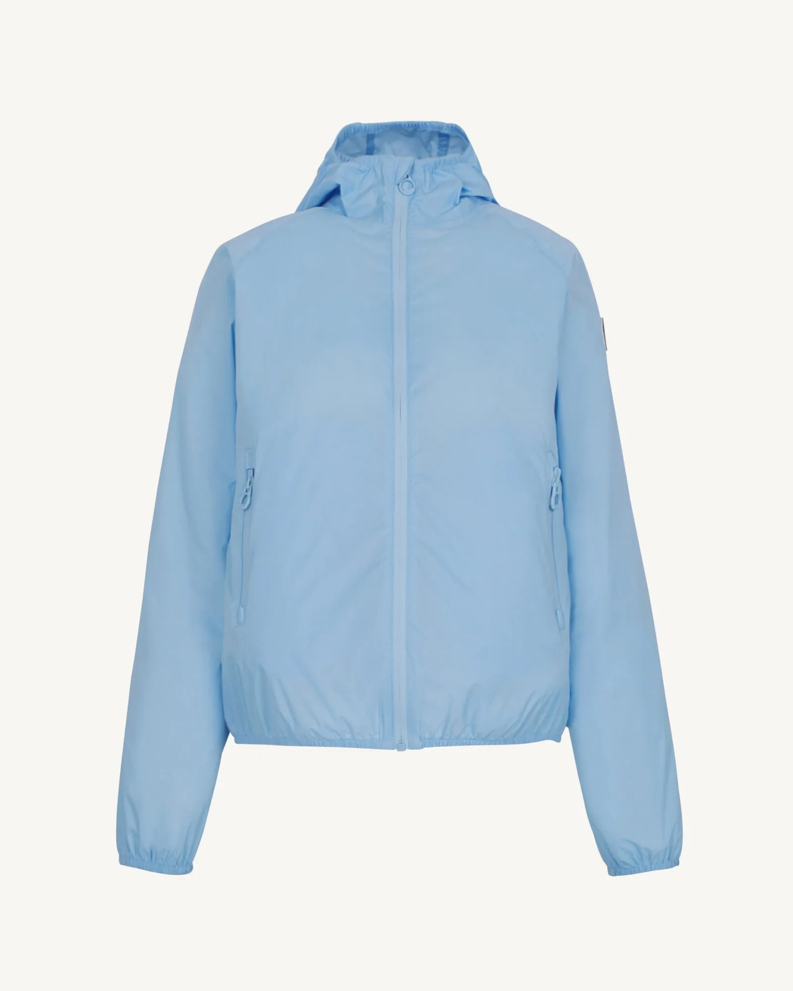 Feroe packable waterproof jacket Heaven blue