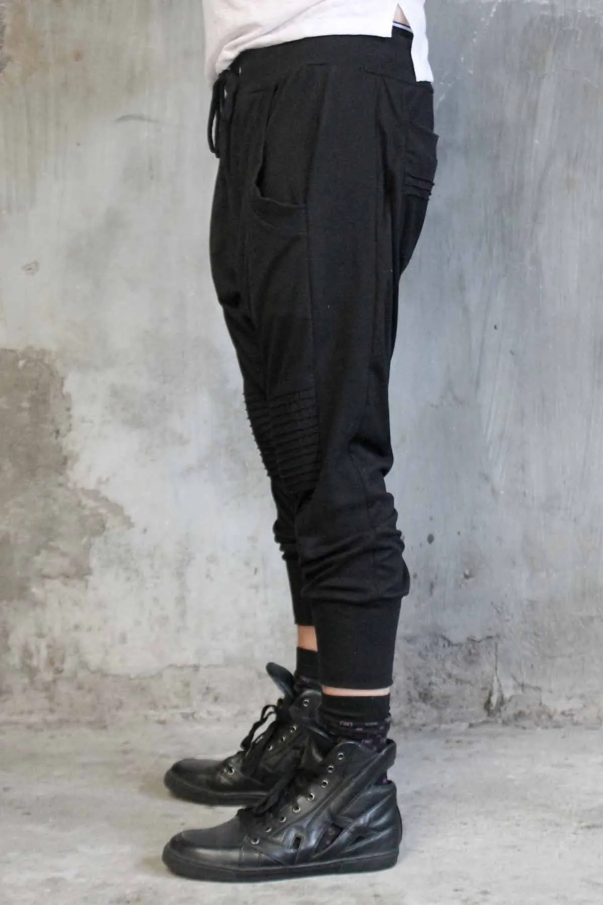 Five and Diamond Jogger Pants - cotton