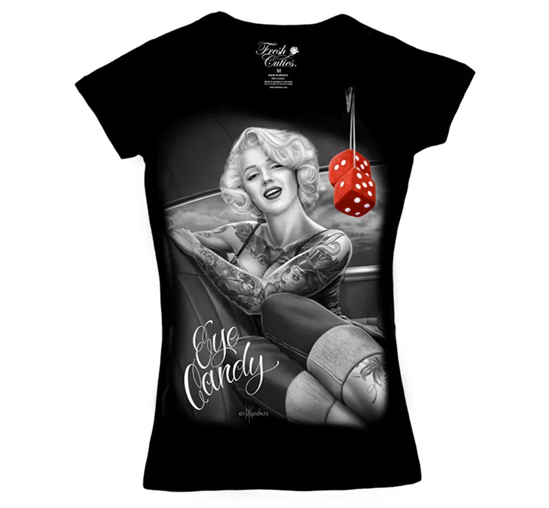 Fresh Cuties - EYE CANDY Women's V-Neck