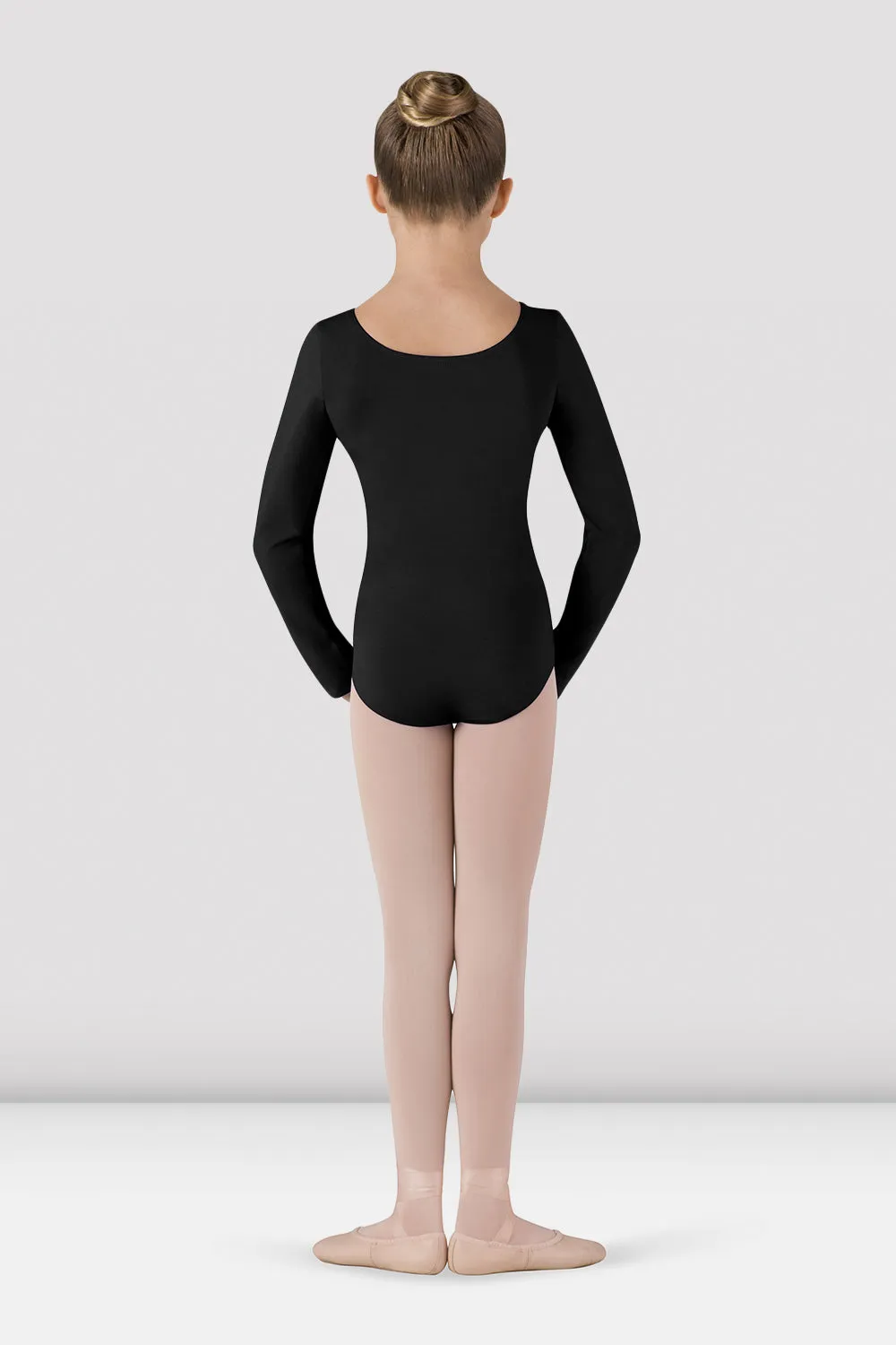 Girls Basic Long Sleeve Leotard