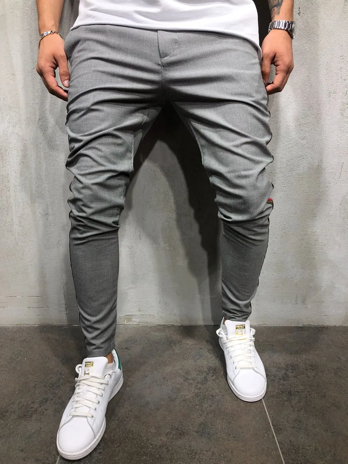 Gray Jogger Pant A169 Streetwear Jogger Pants