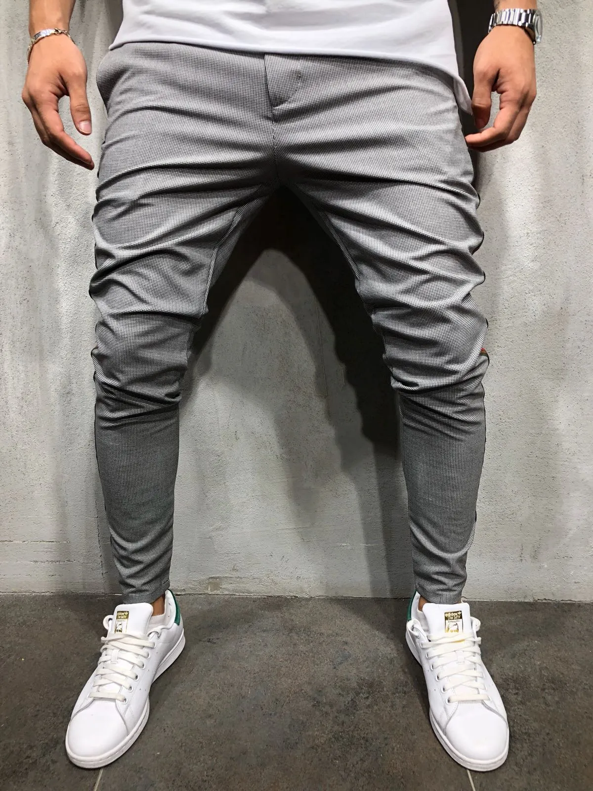 Gray Jogger Pant A169 Streetwear Jogger Pants