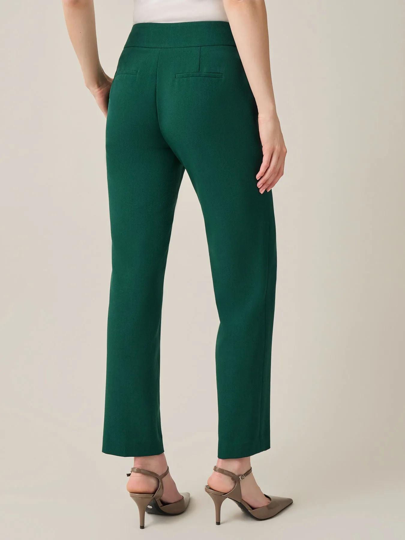 Harlow Pant, Iconic Stretch Crepe