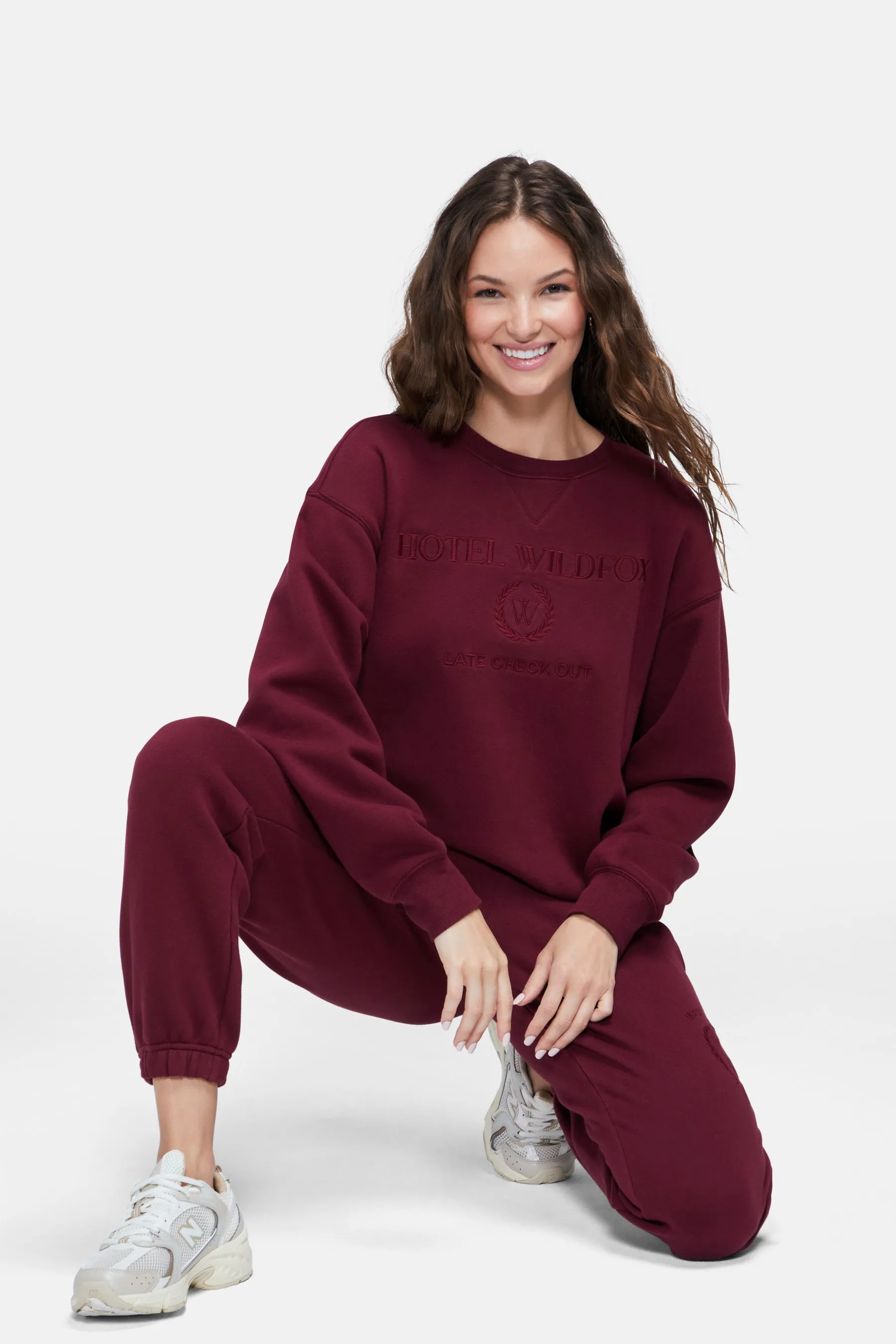 Hotel Wildfox Cody Sweatshirt | Chocolate Truffle