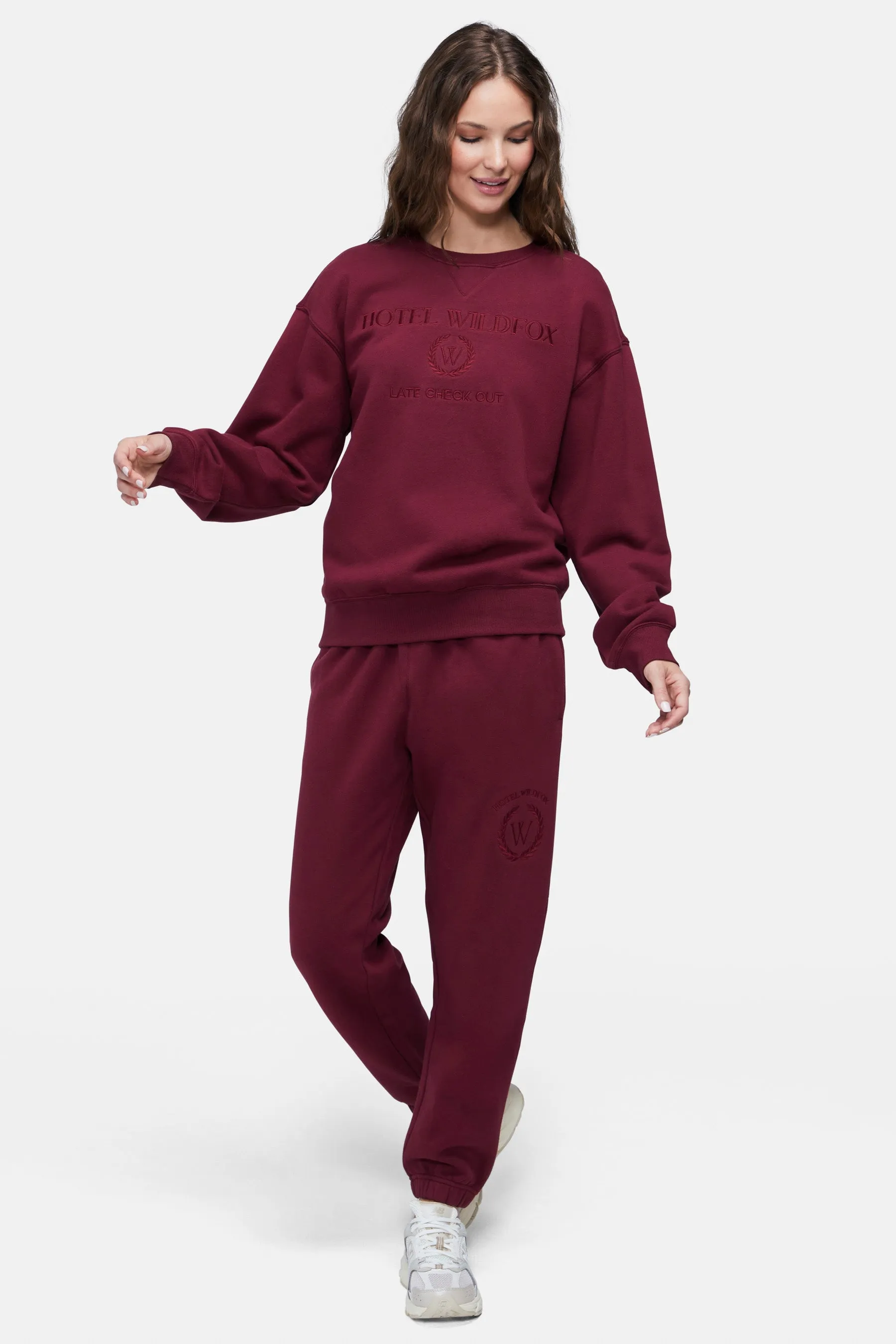 Hotel Wildfox Cody Sweatshirt | Chocolate Truffle