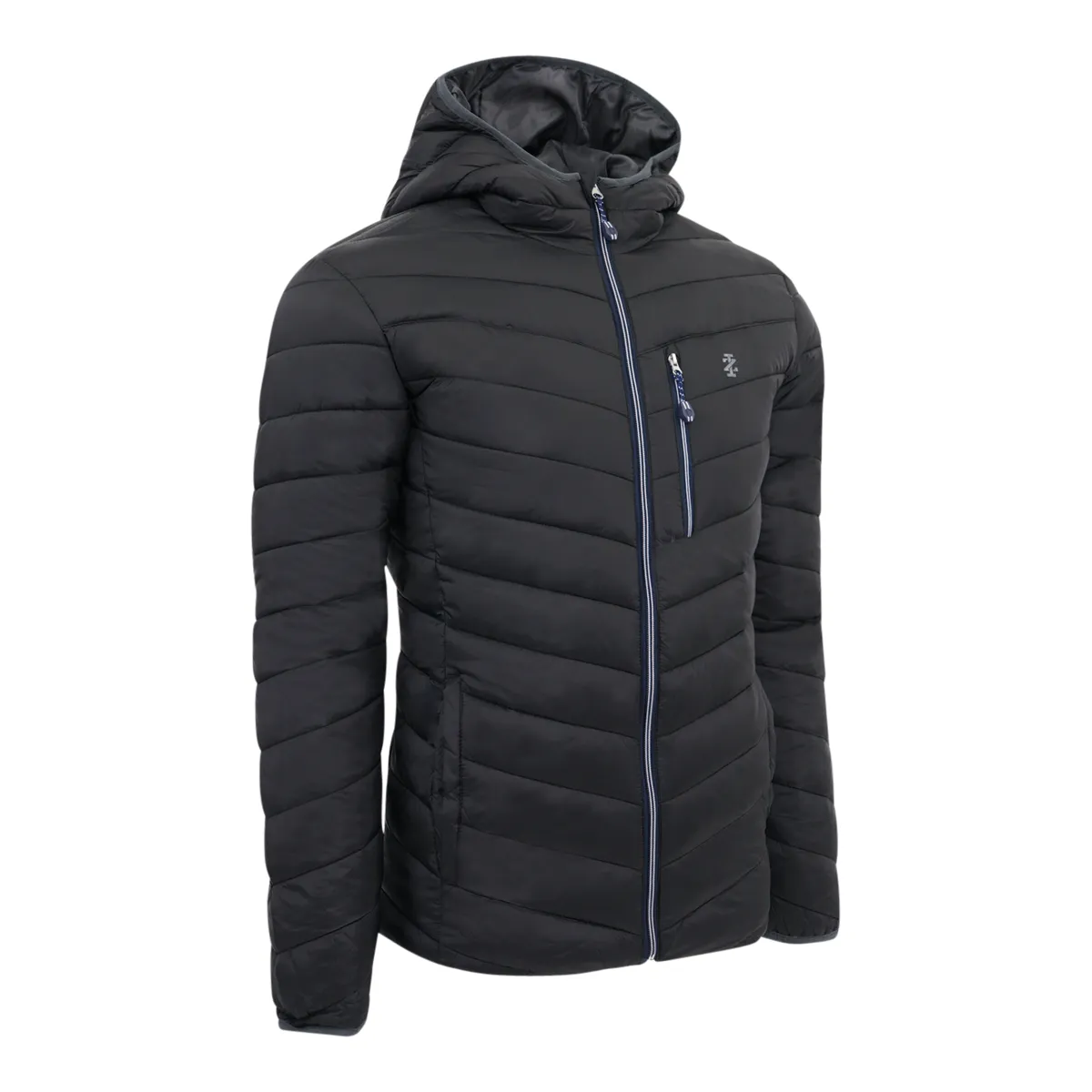 IZOD Men's Quilted Full Zip Puffer Jacket