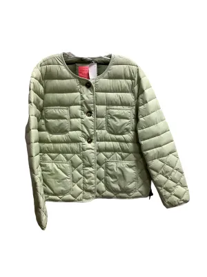 Jacket Puffer & Quilted By J. Crew In Green, Size: Xl