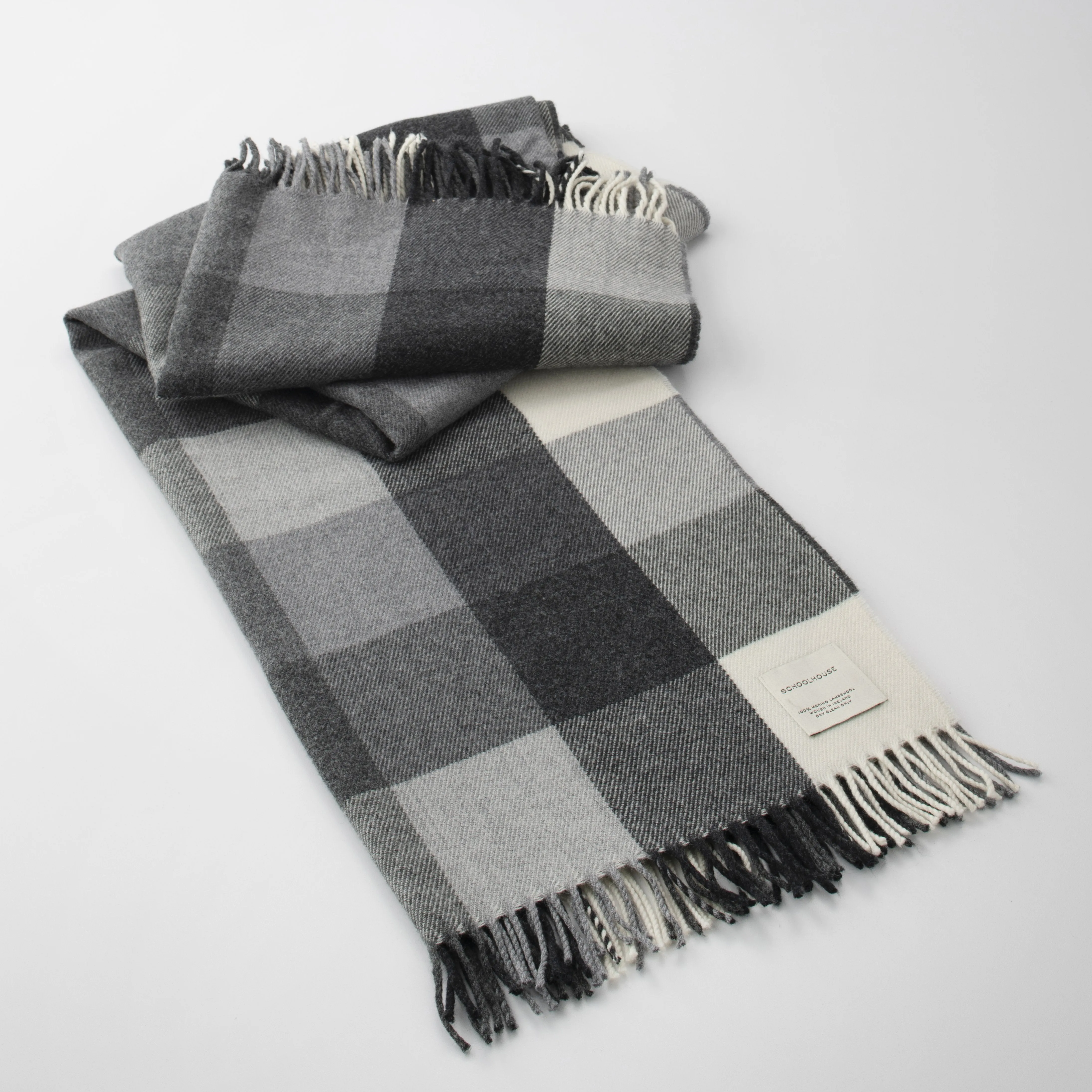 Lambswool Plaid Throw