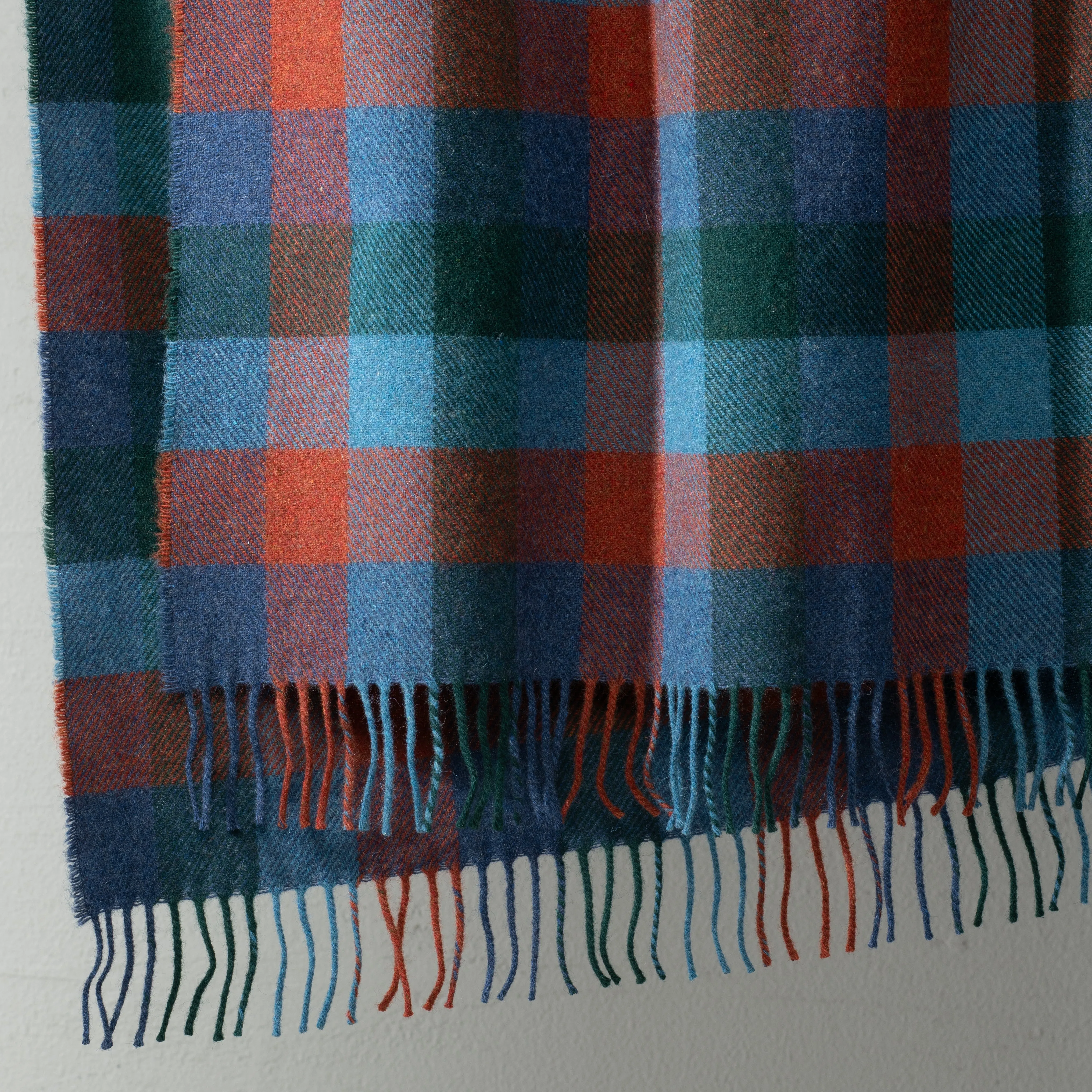 Lambswool Plaid Throw