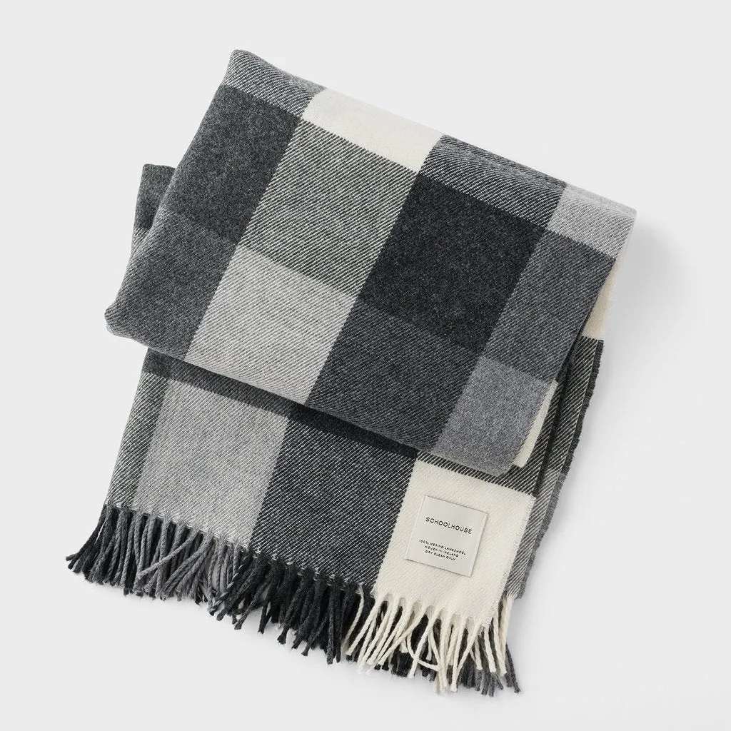 Lambswool Plaid Throw