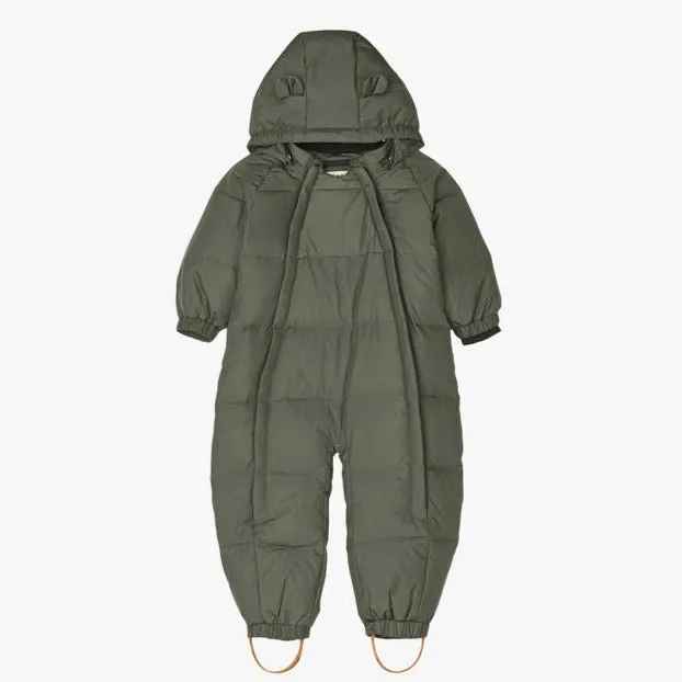 Liewood Sylvie Baby Snowsuit (6M-2Y) - Hunter Green