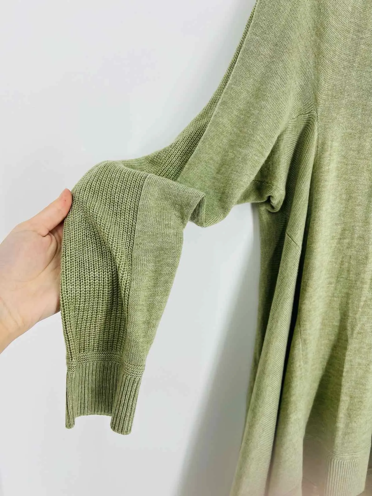 Lululemon Athletica Size L ? Sage Knit Cashmere Blend Cardigans Cardigan