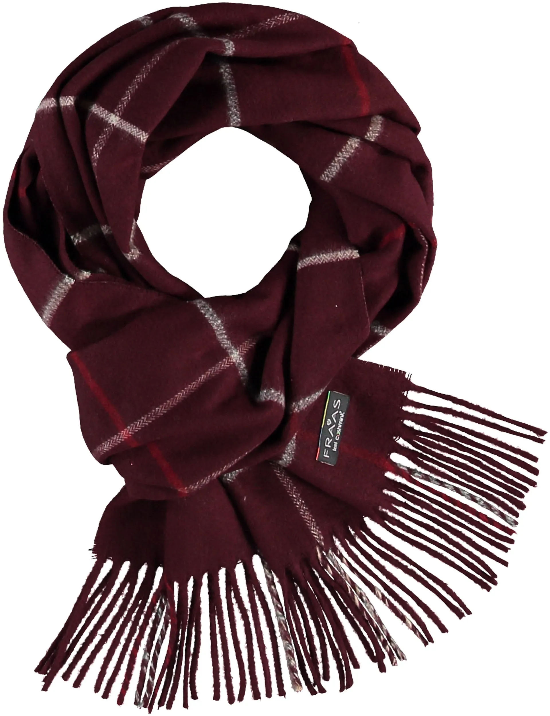 Melange Cashmink Box Plaid Scarf