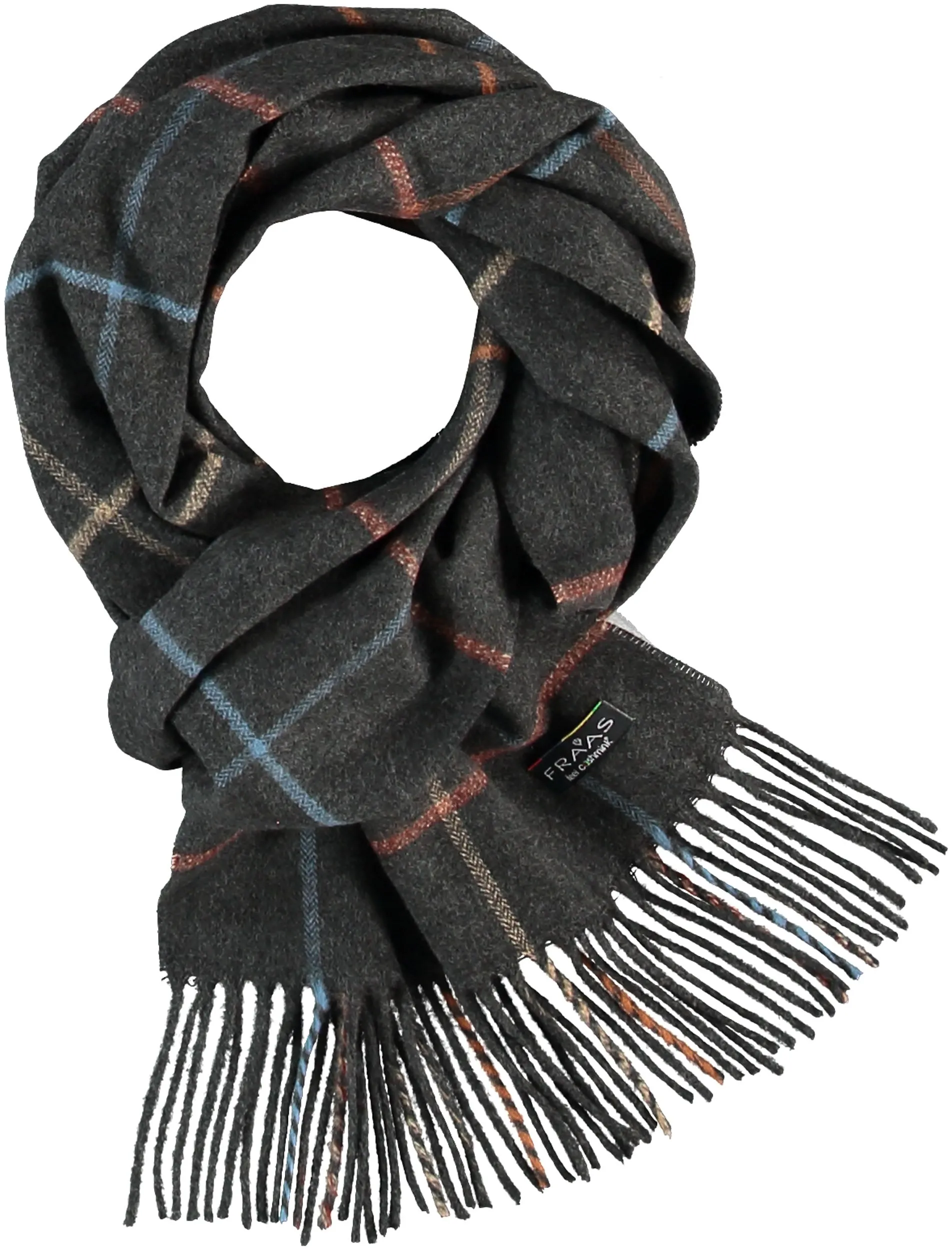 Melange Cashmink Box Plaid Scarf