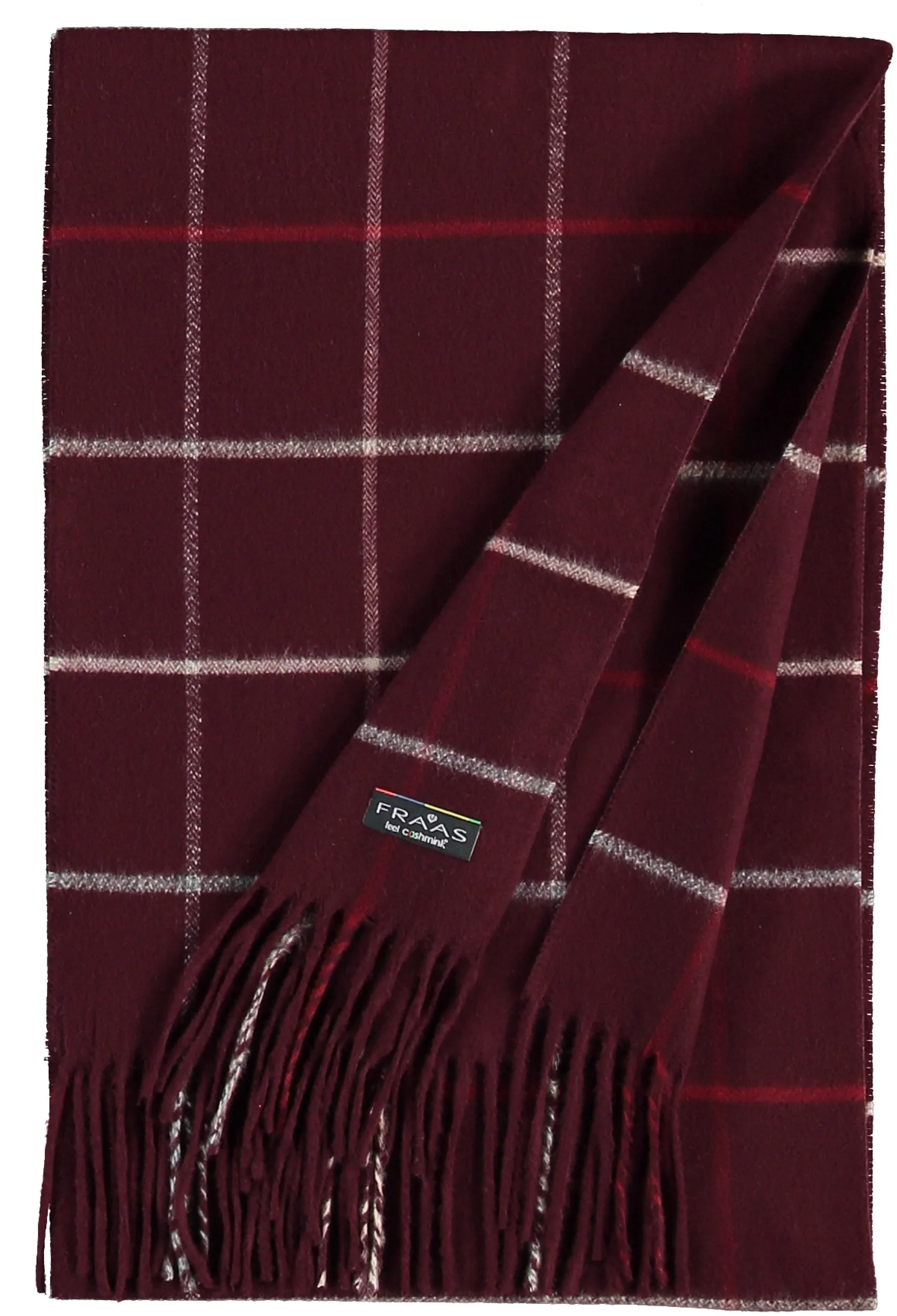 Melange Cashmink Box Plaid Scarf