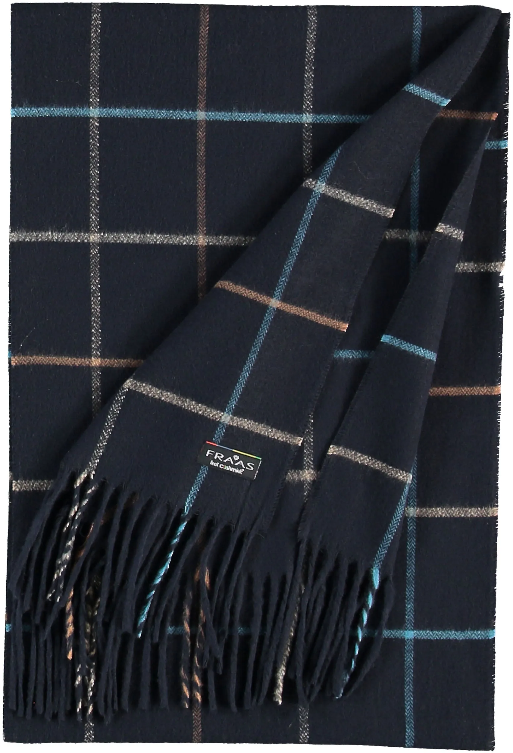 Melange Cashmink Box Plaid Scarf