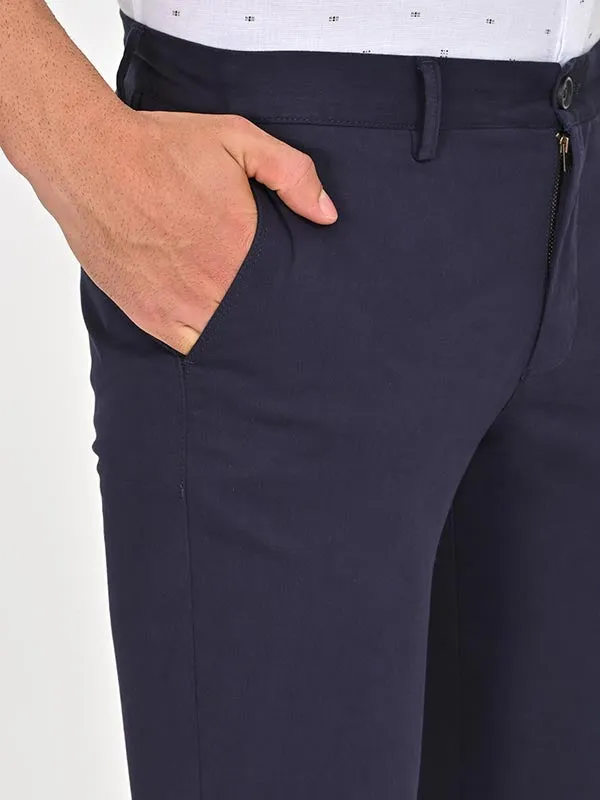 Men Brooklyn Fit Cotton Stretch Trouser