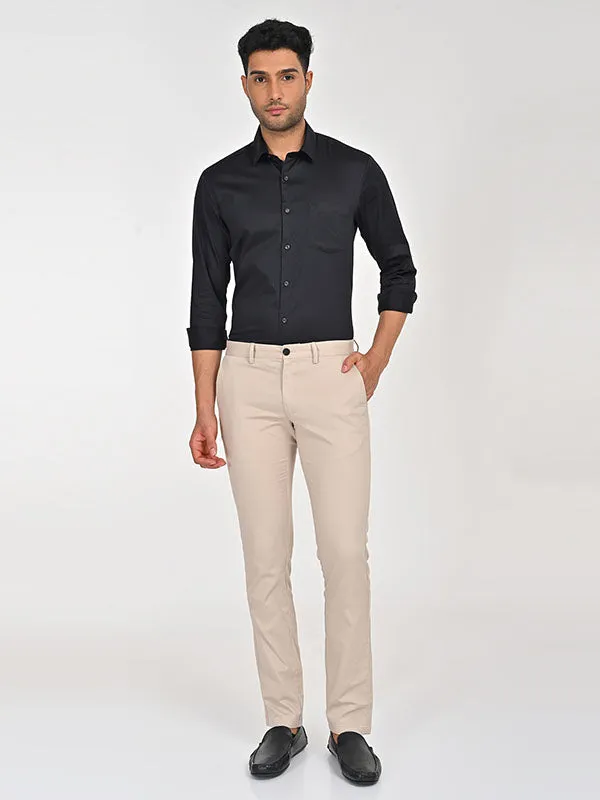 Men Brooklyn Fit Cotton Stretch Trouser