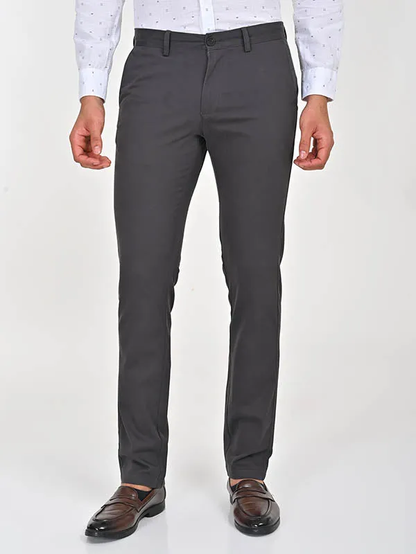 Men Brooklyn Fit Cotton Stretch Trouser