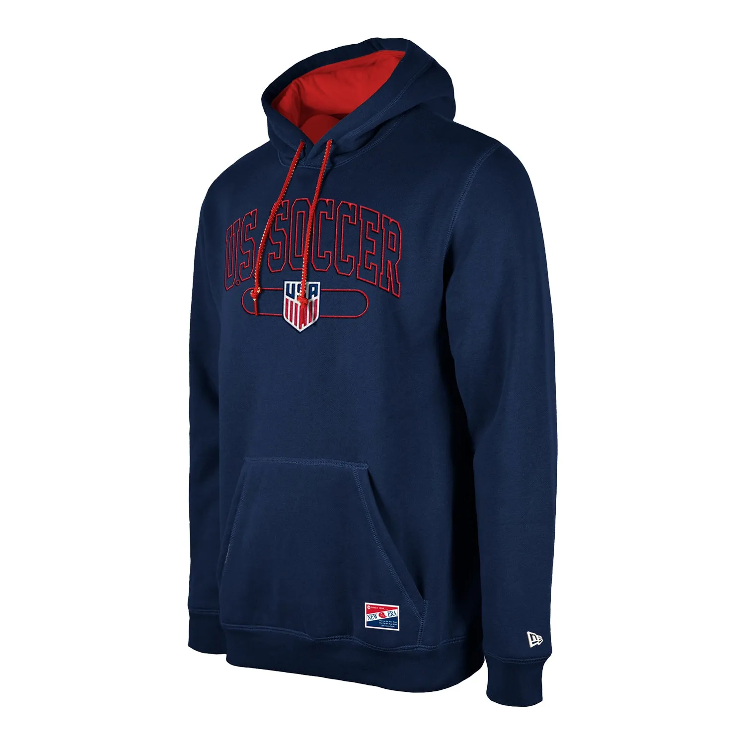 Men's New Era USMNT Navy Heathered Hoodie