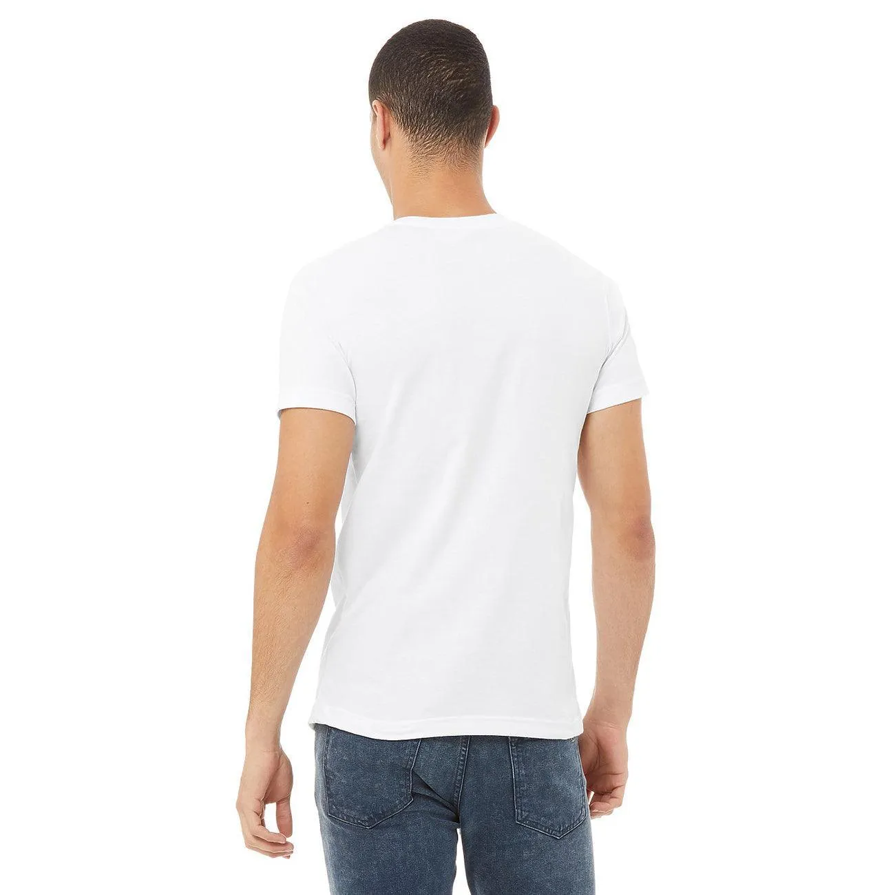 Men's V-Neck Soft Cotton T-Shirt Minor Fault (CS-120304)