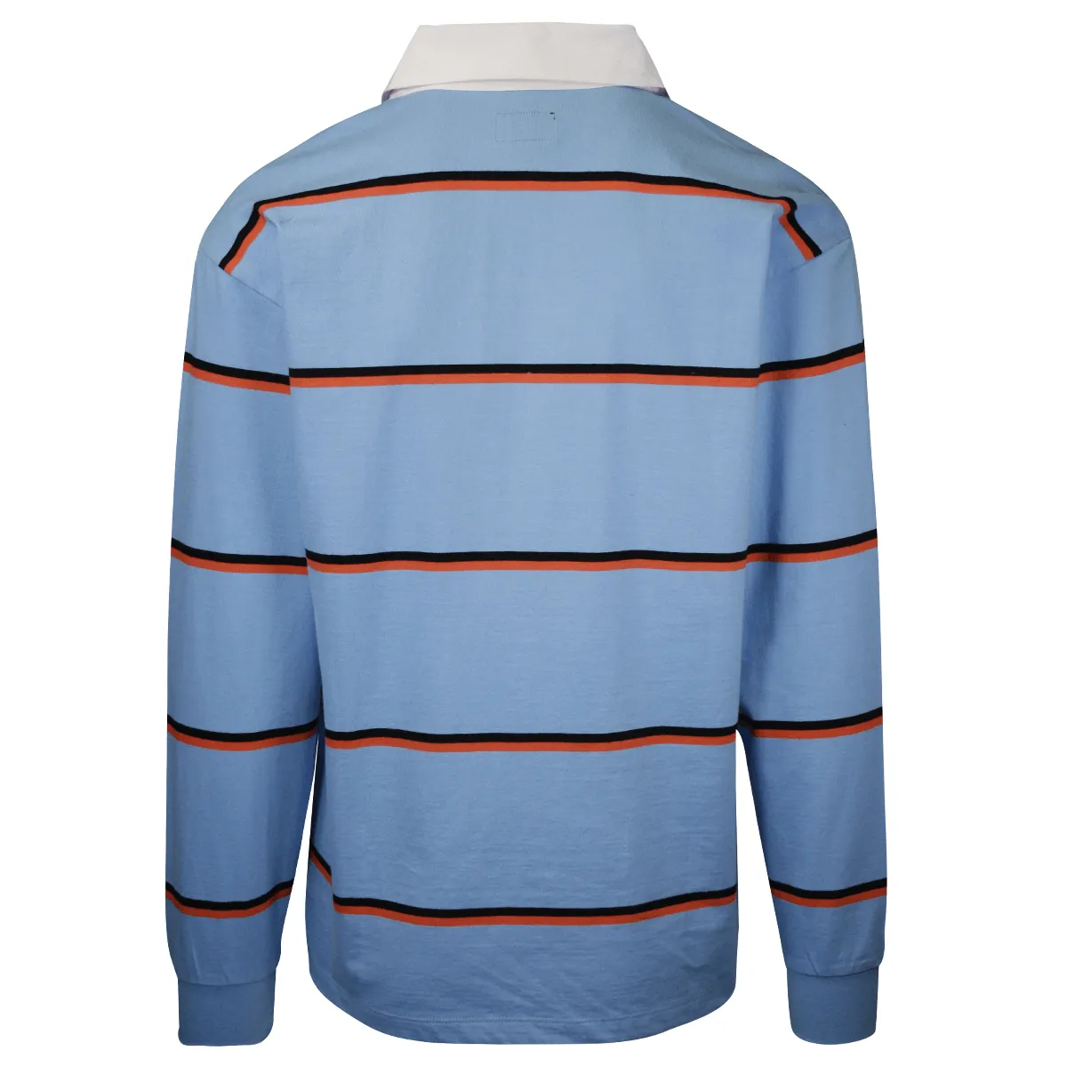 OBEY Men's Horizontal Stripe Button L/S Polo Shirt (S04)