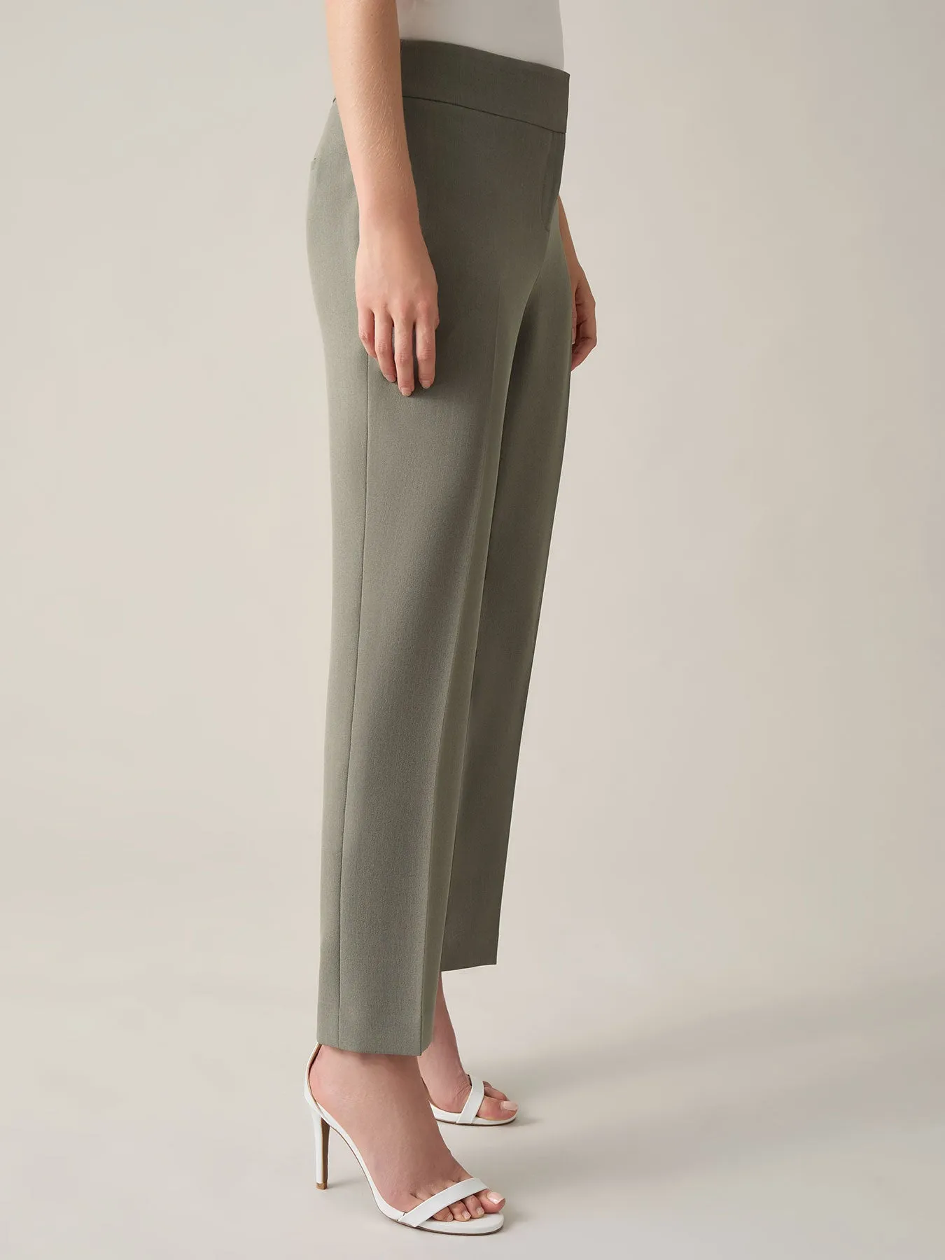 Petite Harlow Pant, Iconic Stretch Crepe