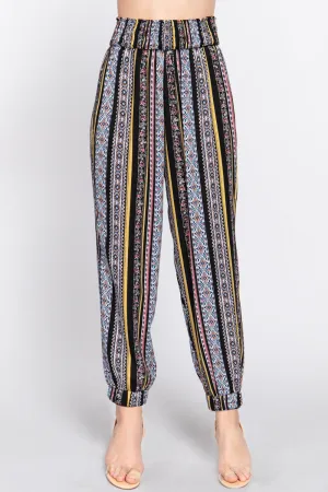 Printed Jogger Pants