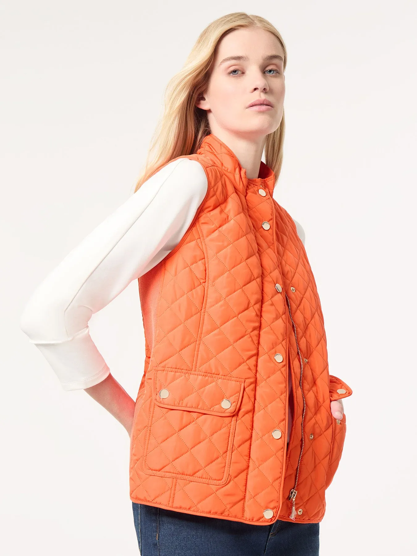 Quilted Puffer Vest