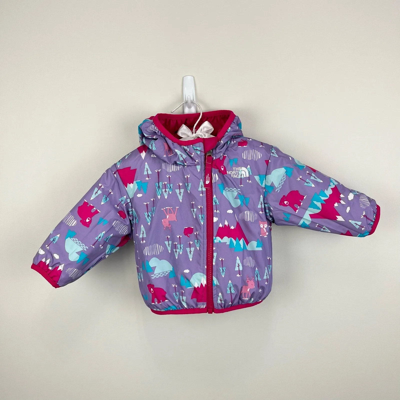 The North Face Girls Reversible Perrito Jacket 3-6 Months