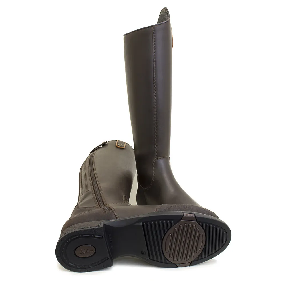 Vermont Storm Waterproof Long Riding Boots - Brown